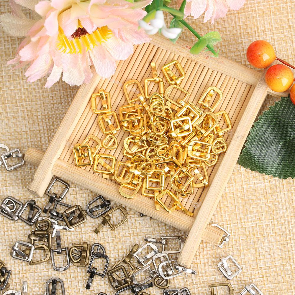 Set 1 / 20 / 40 Khóa Ba Khớp 3 / 5mm Mini Siêu Mỏng Cho Búp Bê