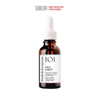 Tinh Chất Cấp Nước Mỏng Nhẹ Chứa Hyaluronic Acid Geek&Gorgeous HA 5 Light 30ml