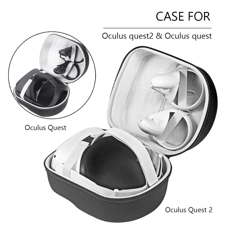Túi đựng tai nghe Oculus Quest 2 VR bằng EVA cứng cáp nhỏ gọn