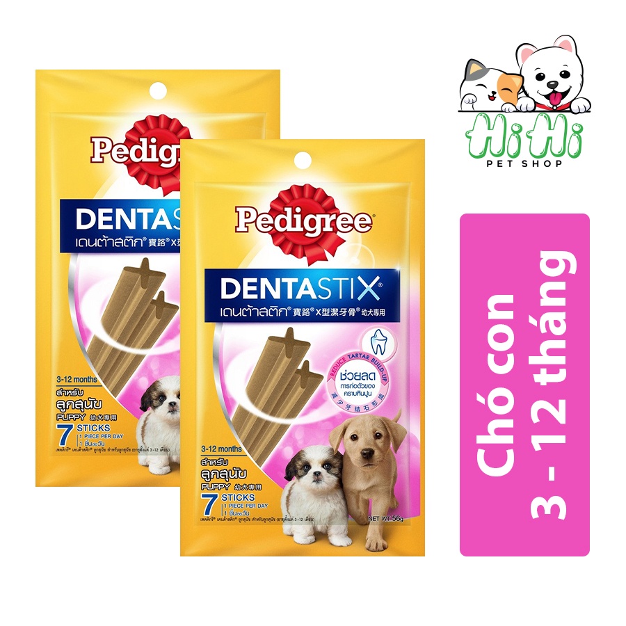 Xương gặm sạch răng cho chó Pedigree Dentastix