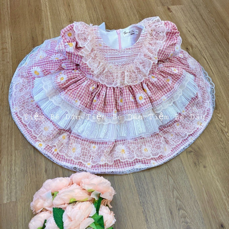 Váy công chúa bé gái - váy lolita phồng xoè bé gái