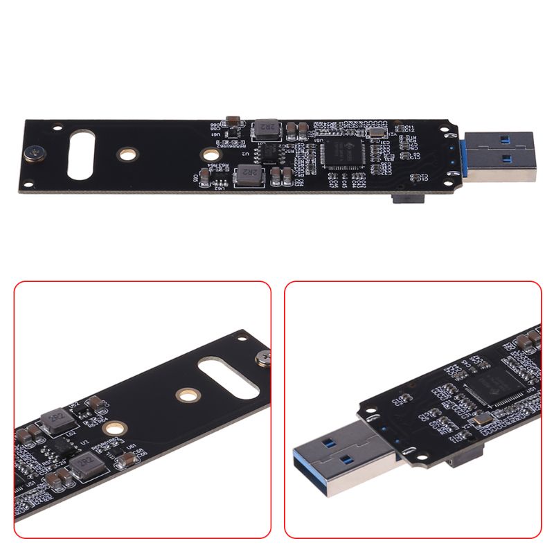 Thẻ Chuyển Đổi Nvme Sang Usb M.2 Ssd Sang Type-A Usb 3.1 Gen 2 Bridge To M2 Ssd Key M Cho Windows Xp / 7 / 8 / 10