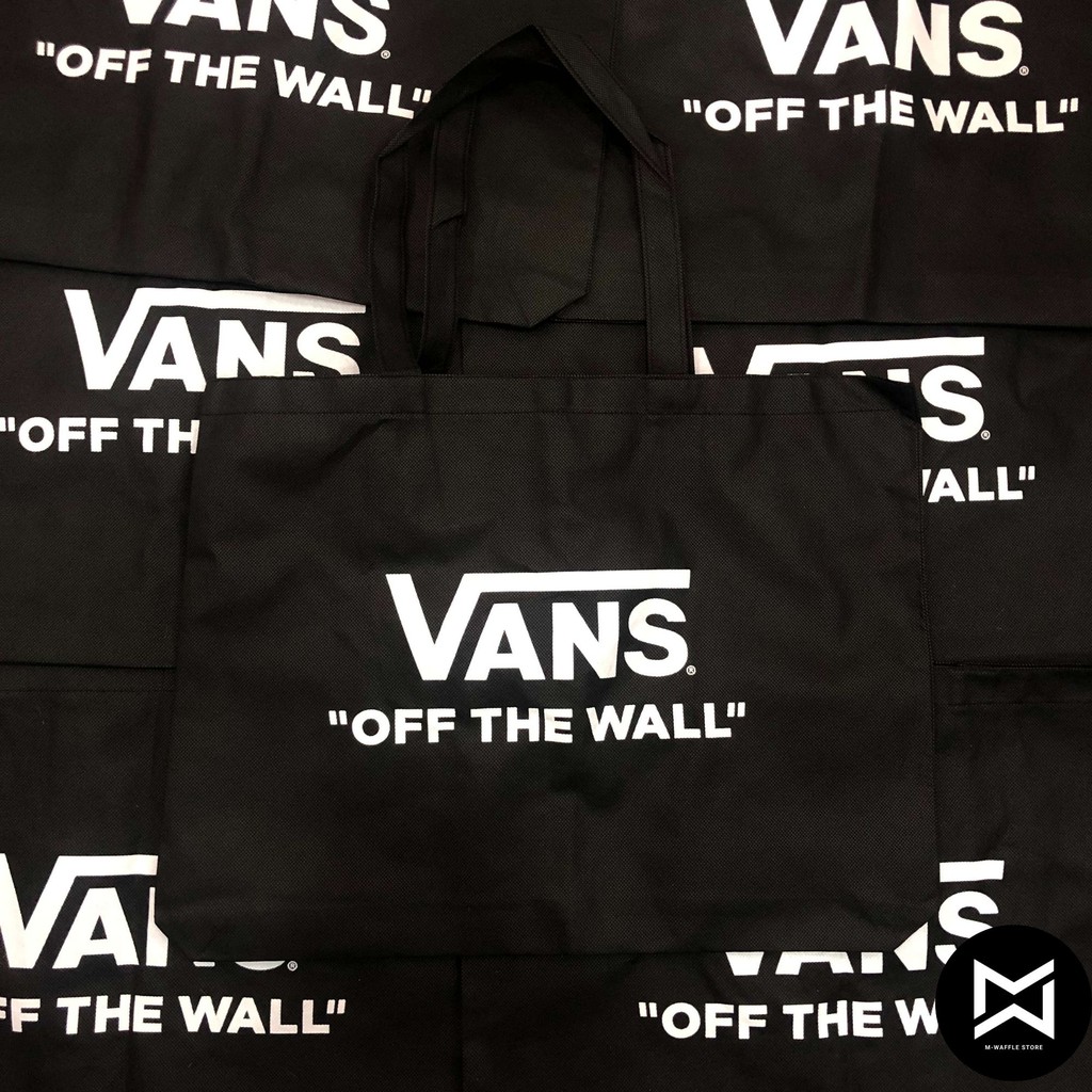 (𝗖𝗵𝗶́𝗻𝗵 𝗵𝗮̃𝗻𝗴) Túi Vải Tote Vans date 2021