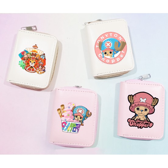 Ví chopper VNI30 ví ngắn one piece cute bóp dễ thương idol kpop thần tượng hoạt hình