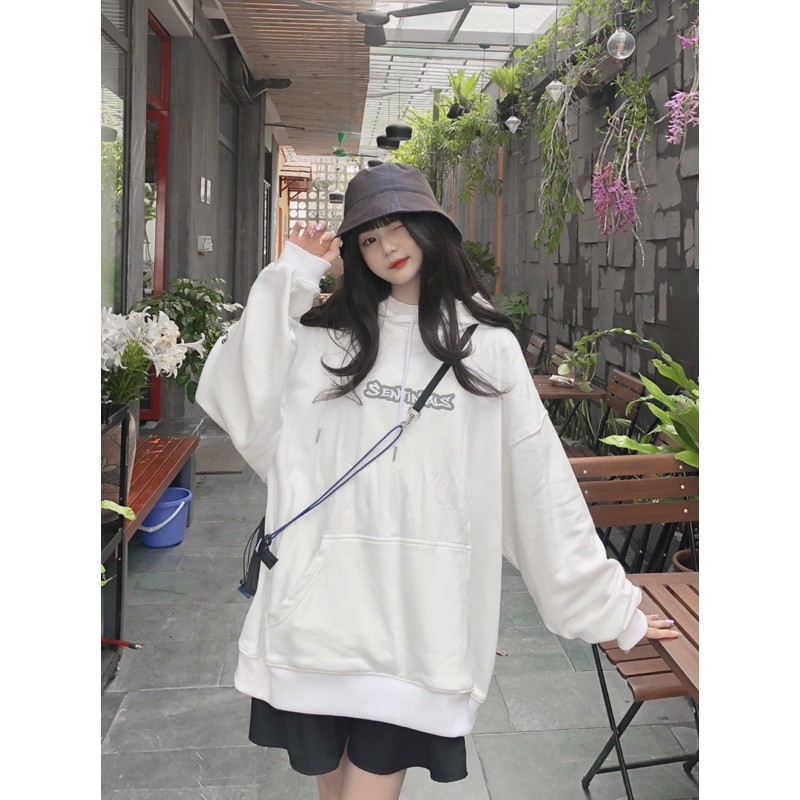 [Mã 2611THTRANG100K hoàn 10% xu đơn 99K] HOODIE R. SENTINIALS/ WHITE | BigBuy360 - bigbuy360.vn