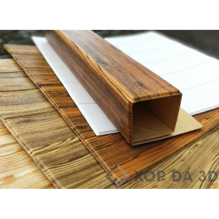 (Quận 12) Xốp dán tường giả gỗ dày 5mm | BigBuy360 - bigbuy360.vn