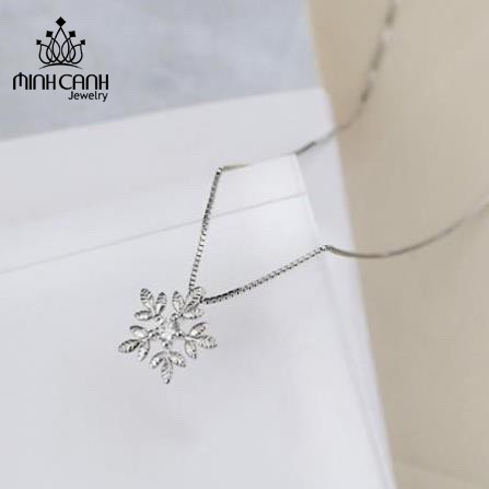 Dây Chuyền Nữ Bạc Ta Minh Canh Jewelry - Bông Tuyết