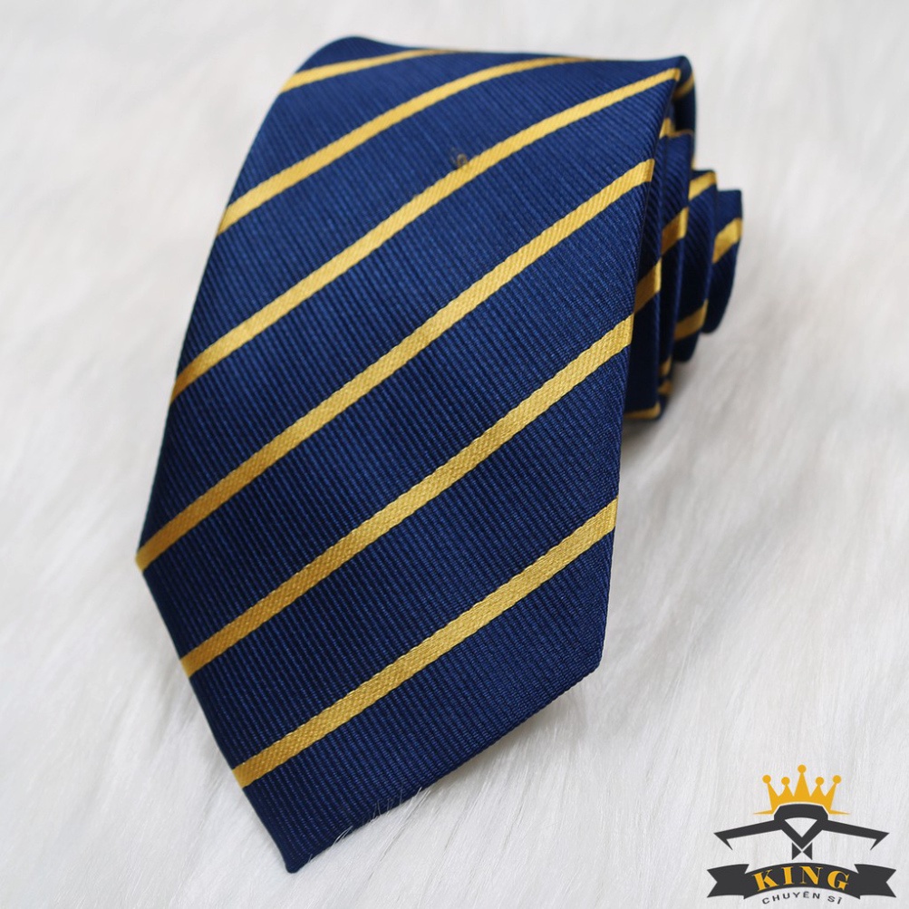 Cà vạt nam KING công sở, bản lớn to 8cm ( C054 )