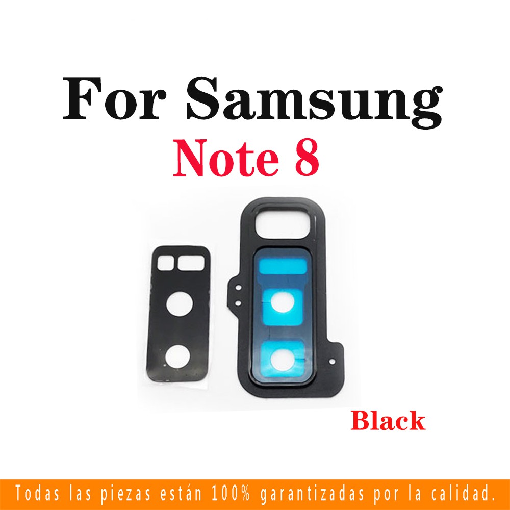 Mới Ốp Điện Thoại Mặt Kính Kèm Khung Bảo Vệ Camera Sau Cho Samsung Galaxy Note 3 4 5 8 Note3 Note4 Note5 Note8