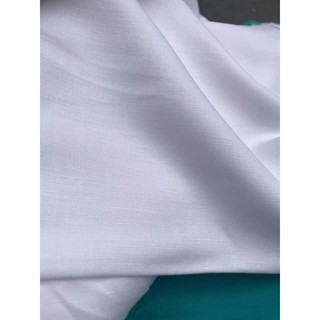vải linen ướt màu trắng sứ!
