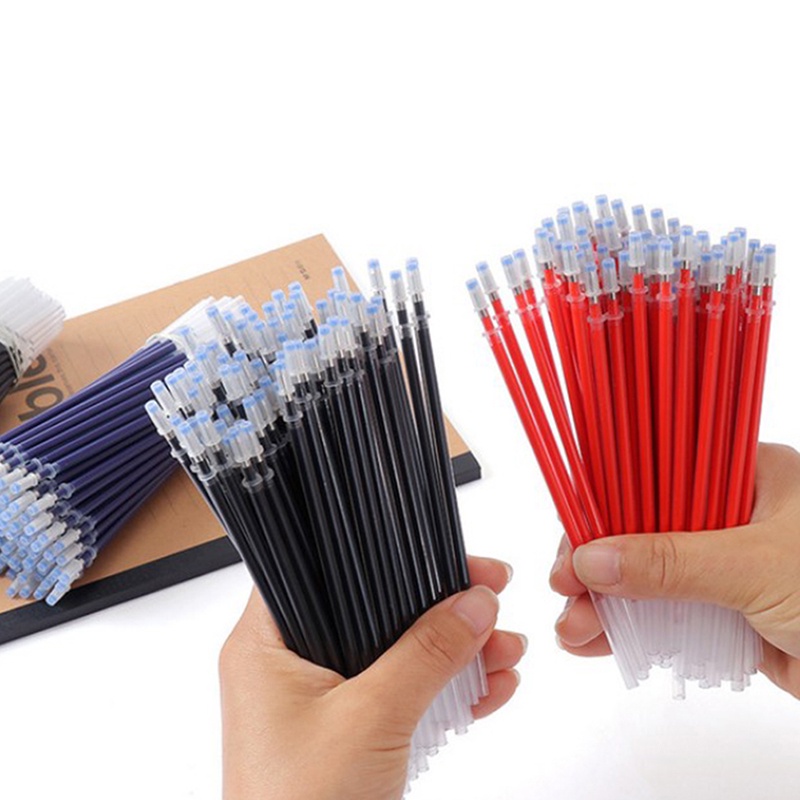 Bộ 10 Ngòi Bút 0.5mm Thay Thế Màu Xanh Dương / Đen Chất Lượng Cao