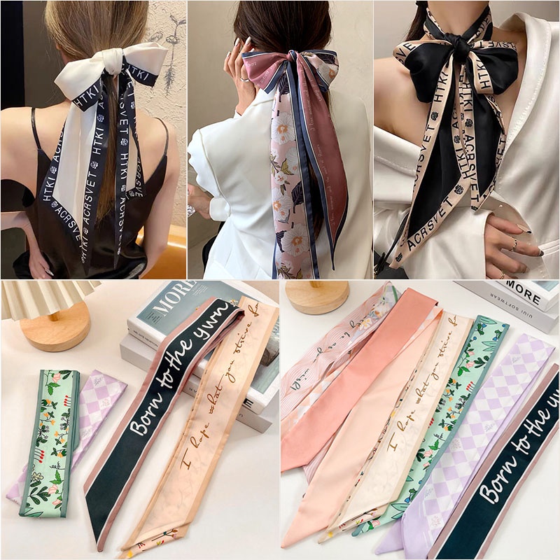 Khăn Quàng Cổ Thắt Nơ Xinh Xắn Dành Cho Nữ