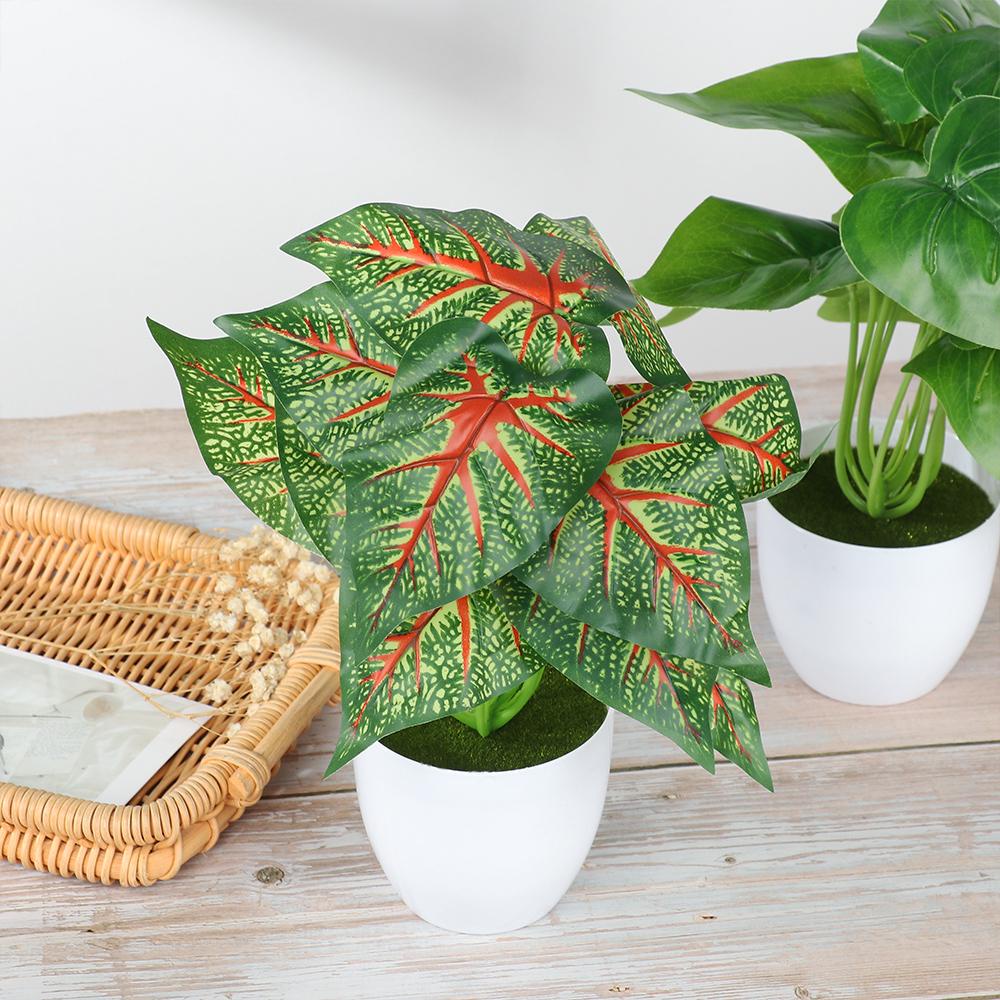 Chậu Cây Bonsai Giả Trang Trí Phòng Khách
