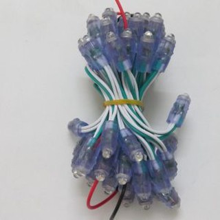 Led đúc f8 đế 12 đơn sắc