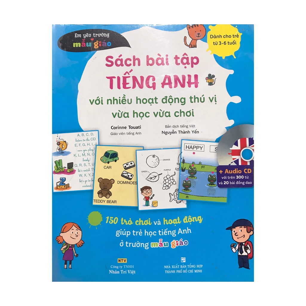 Sách - Sách bài tập Tiếng Anh với nhiều hoạt động thú vị vừa học vừa chơi