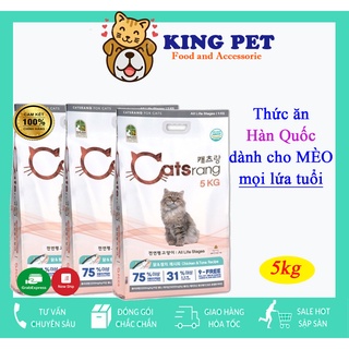 Thức ăn dành cho mèo con, mèo mẹ Catsrang Hàn Quốc 5kg
