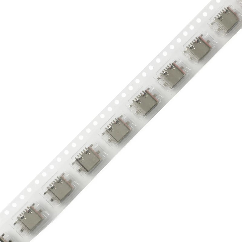 Set 10 đầu nối micro USB loại C 3.1 6 pin SMT thay thế SMD DIP cho đầu sạc PCB thủ công dòng điện cao