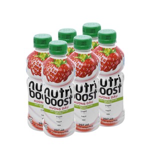 (HỎA TỐC) Sữa NutriBoost hương trái cây lốc 6 chai 297ml