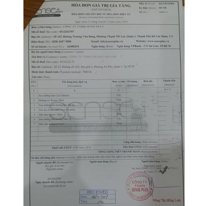 Dầu dừa đa năng dưỡng da, dưỡng tóc, massage, tẩy trang SENSE 10ml <0513685> | BigBuy360 - bigbuy360.vn