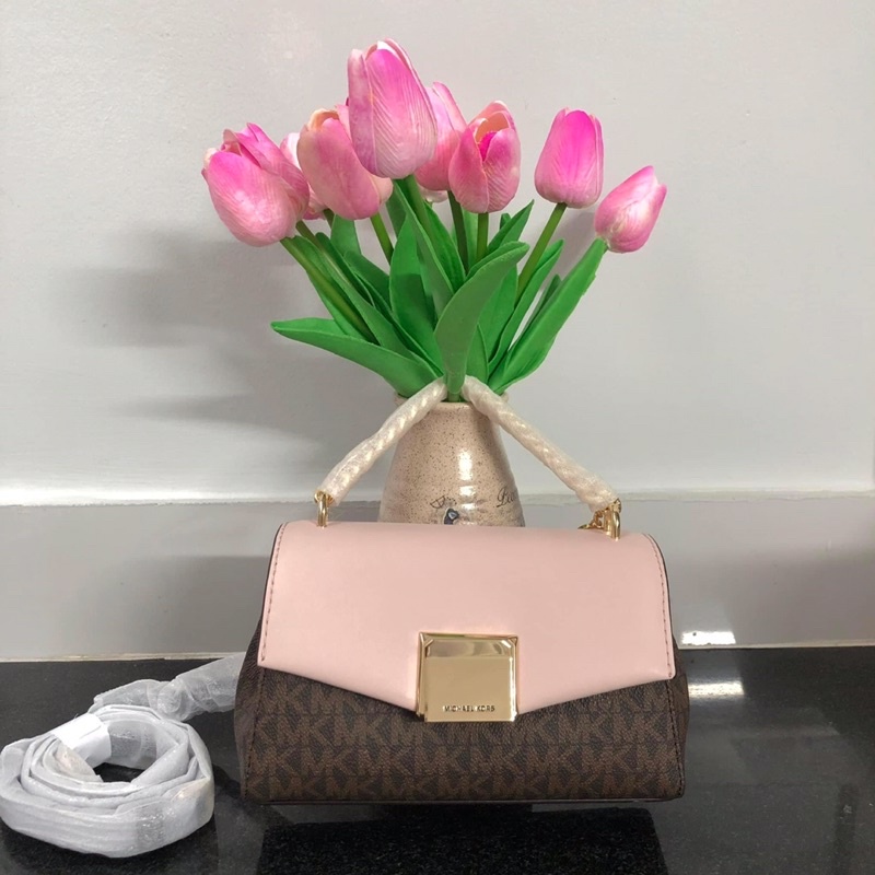 Túi đeo chéo nữ Michael Kors Lita size 20