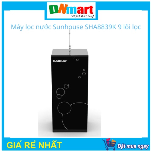 Máy lọc nước RO Sunhouse SHA8839K 9 lõi lọc