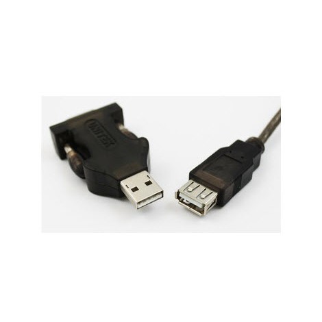 ĐẦU ĐỔI USB 2.0 SANG RS 232 KÈM THEO SỢI CÁP USB NỐI DÀI UNITEK Y 109 ( 1.1 )