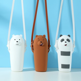 Túi đeo silicone We Bare Bears 3.0