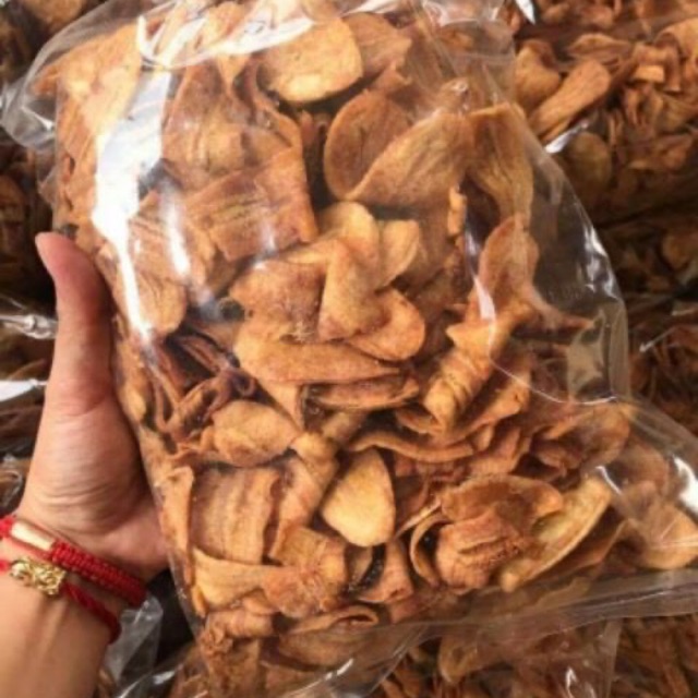 1KG chuối sấy giòn gia lai đặc biệt