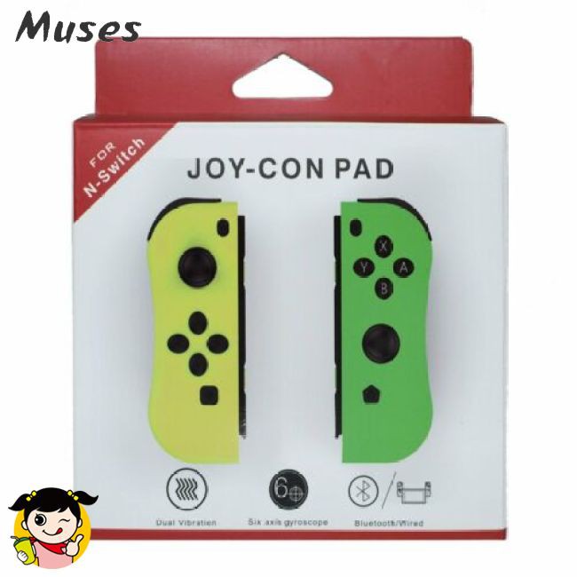 Muse07 Tay cầm chơi game Joy-Con trái phải cho Nintendo Switch