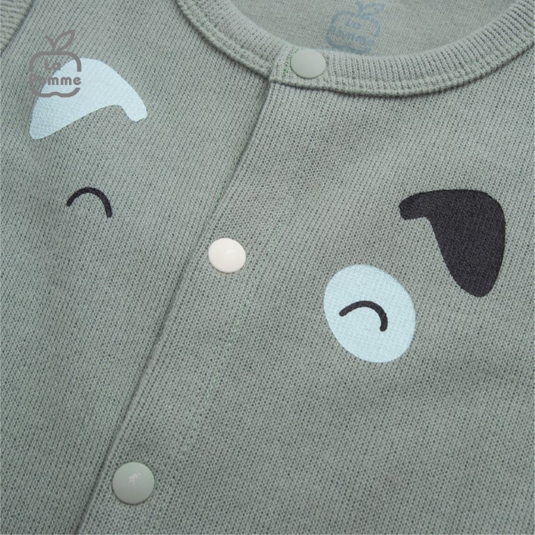 Áo Gile La Pomme Puppy Smile - Xanh