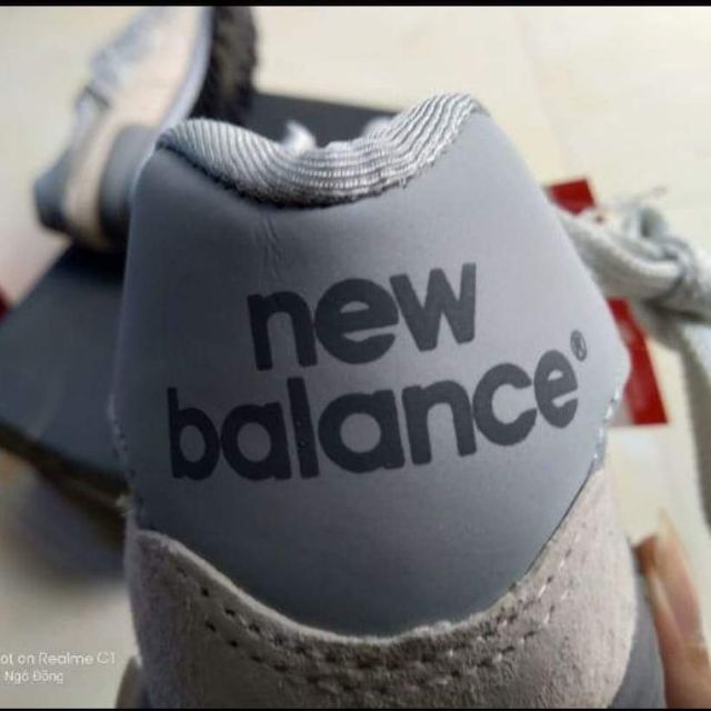 Sãn ảnh thật giày new Balance phản quang