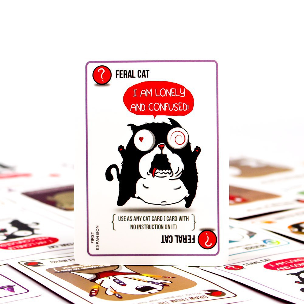 KingdomToys - Trò chơi Board Game BG1014 Mèo nổ Bản Mở Rộng #3 Imploding Kittens Tomcityvn