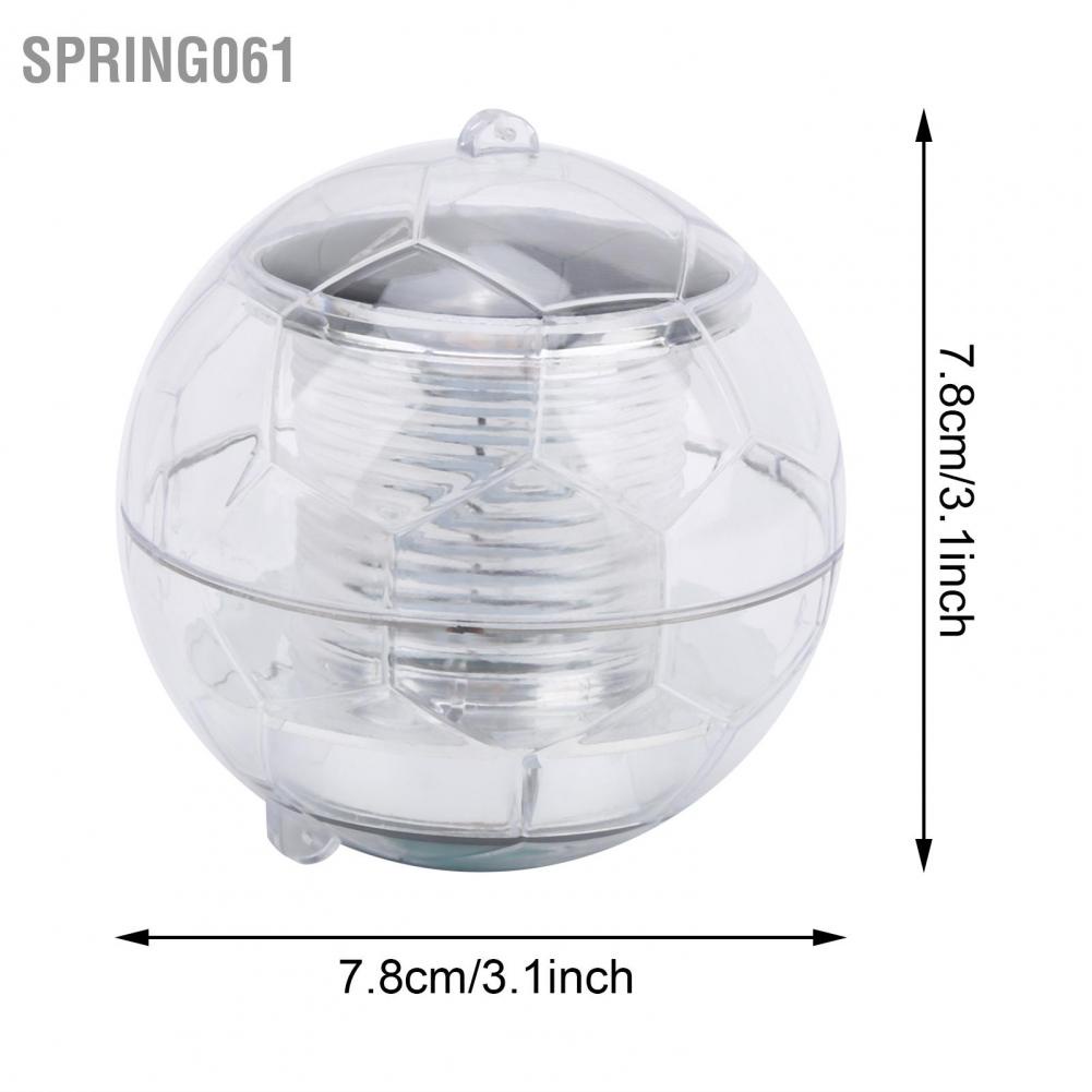 [Hàng Sẵn]  Đèn LED 7 Màu Sử Dụng Năng Lượng Mặt Trời Chống Thấm Nước Dùng Trang Trí Bể bơi 【Spring061】