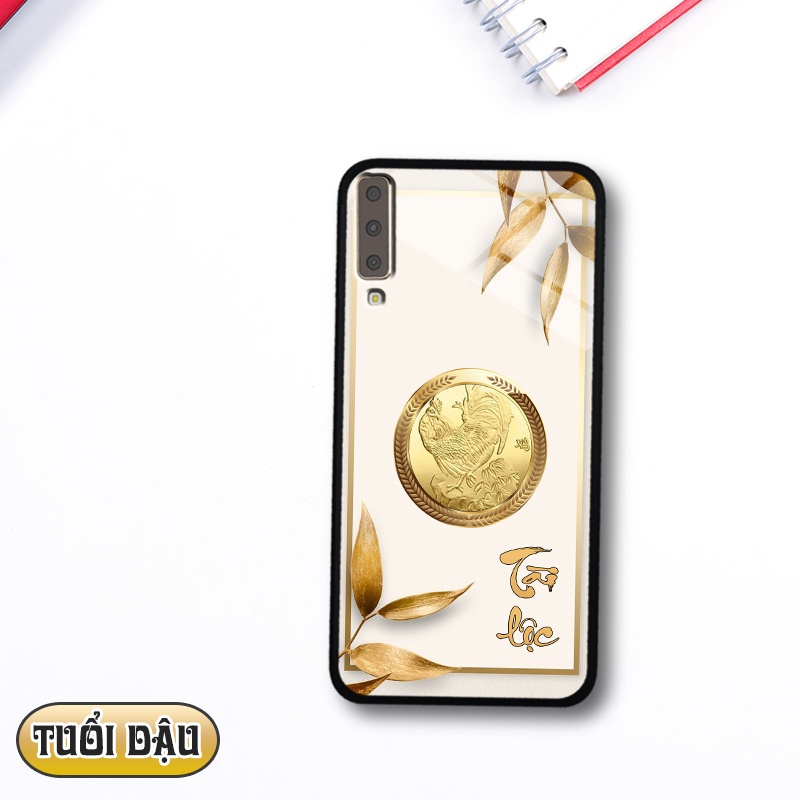 Ốp kính 3D 12 con giáp Samsung Galaxy A7 2018 / A750