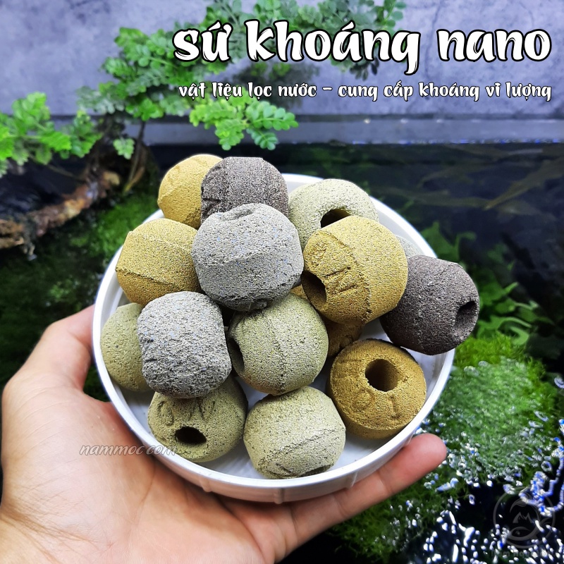| Vật liệu Lọc Nước - Cung Cấp Khoáng Vi Lượng Giúp Cá Khoẻ - Lên Màu Đẹp
