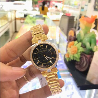 Đồng hồ nữ SUNRISE 2215AB full hộp chính hãng, kính Sapphire chống xước chống nước
