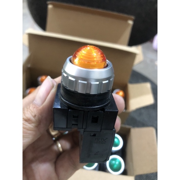 Đèn báo pha, đèn báo tủ điện LED Hanyoung NUX CRP-25AY