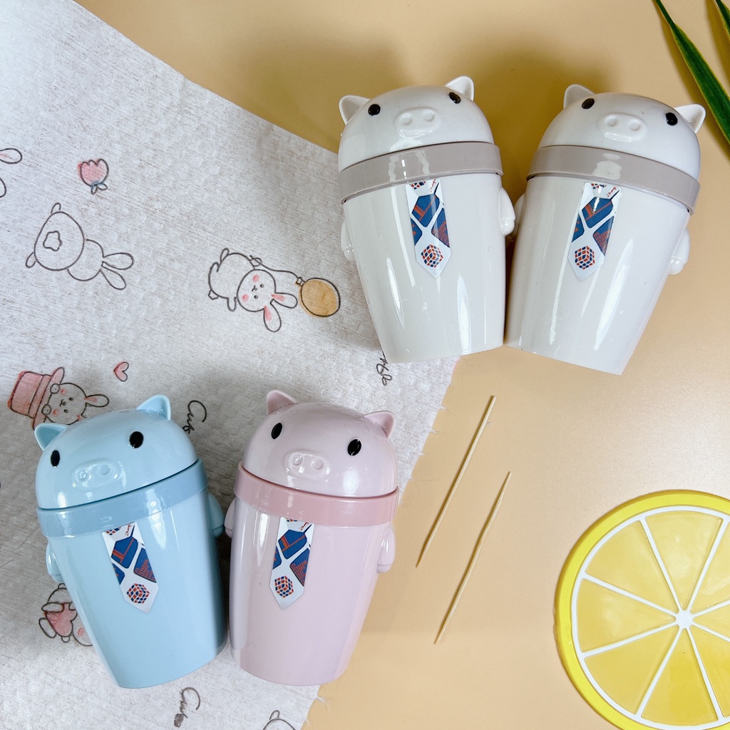 Hộp Đựng Tăm Hình Heo Xinh Xắn Dễ Thương