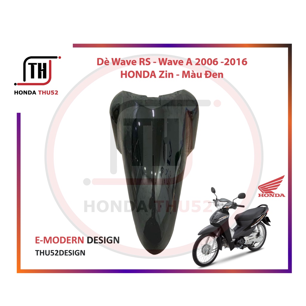 Mỏ Dè Chắn Bùn Trước Wave RS Wave S Wave A Anpha 2006-2016 Hodan Zin Xanh Trắng Đỏ Vàng Đen Bạc Đủ Màu