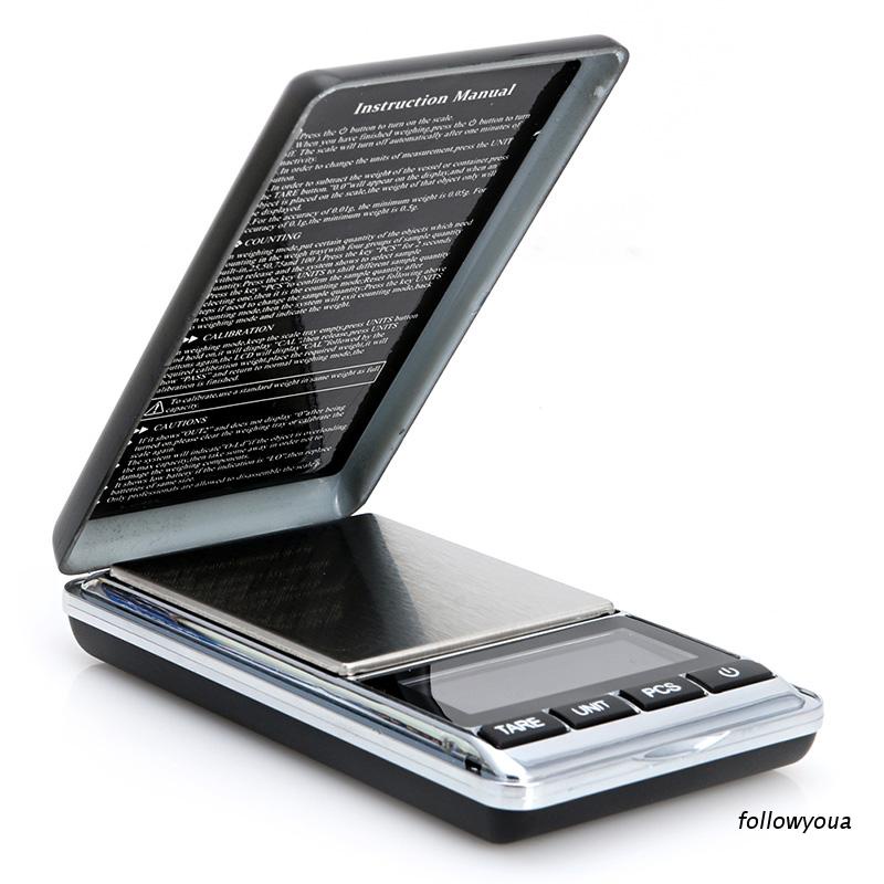 Cân điện tử mini bỏ túi 500g x 0.1g màn hình LCD