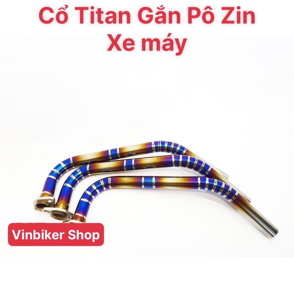 Cổ Titan Găn Pô Zin Các Dòng Xe Exciter, Winner X, R15