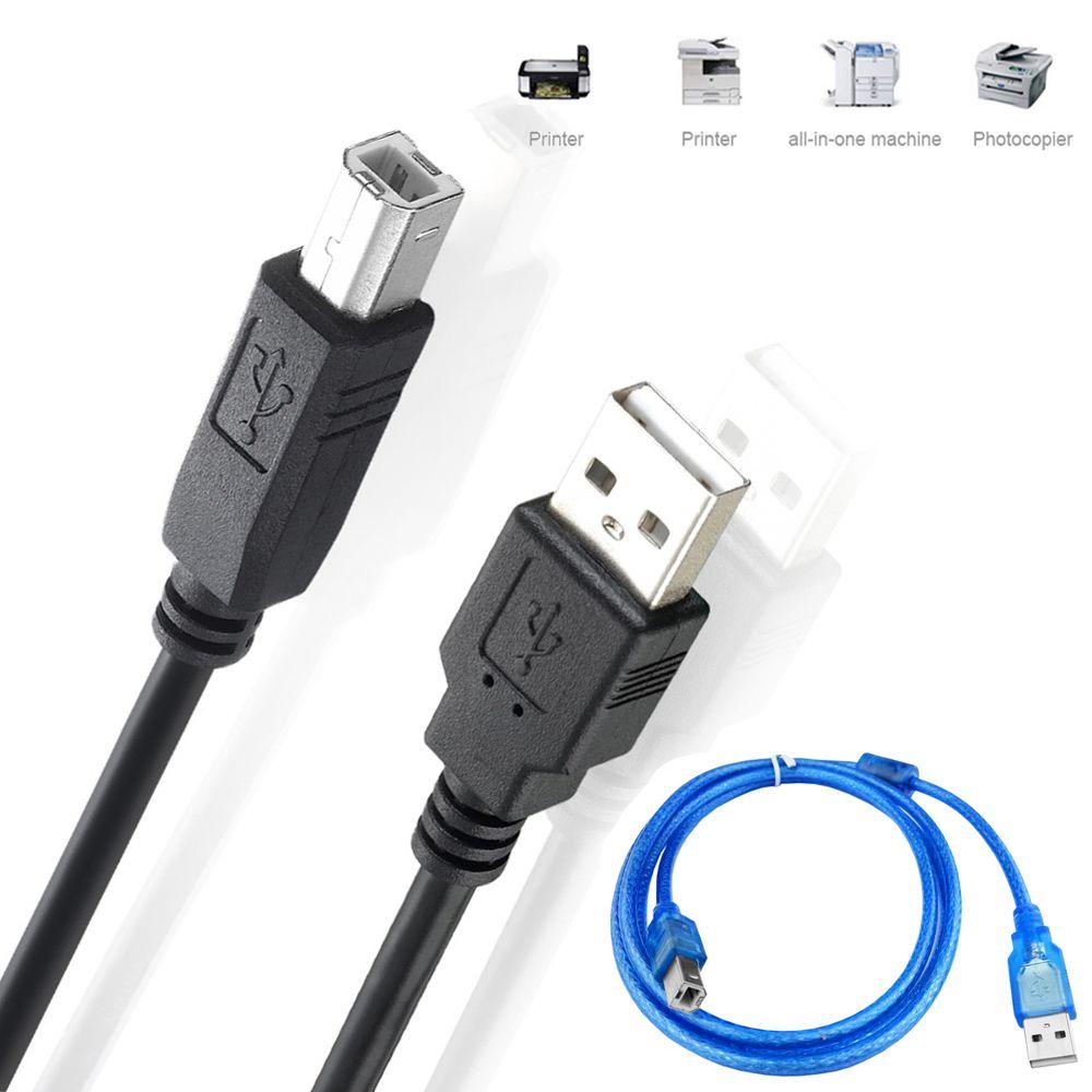 SHOUKEY Cáp ĐồNg Bộ Dữ LiệU USB 2.0 1.5m 3m 5m HDD LoạI A Sang ĐầU CắM B Cho Dell HP Canon Epson