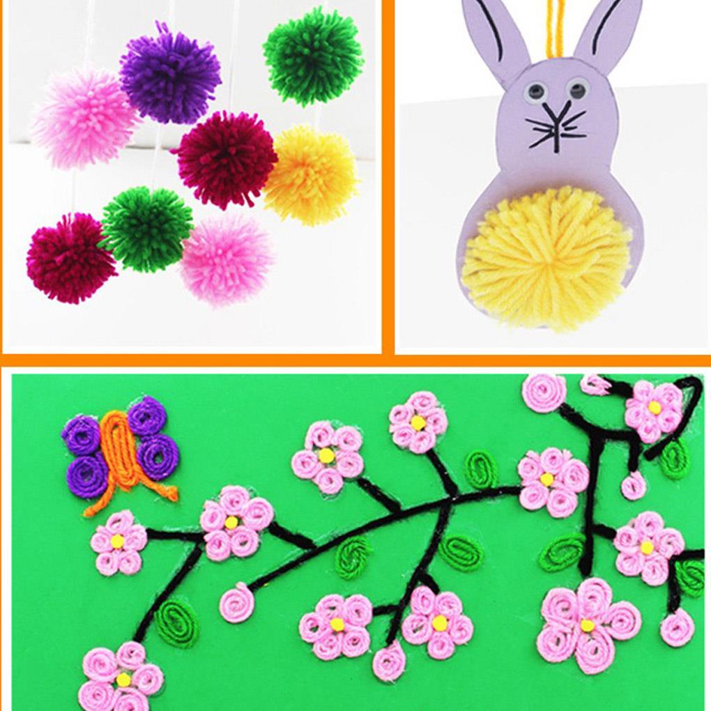 [toyman] Set 12 Cuộn Len Đan Đồ Thủ Công Nhiều Màu Sắc Ngẫu Nhiên LLC