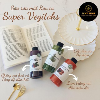 Sữa rửa mặt rau củ SUPER VEGITOKS CLEANSER
