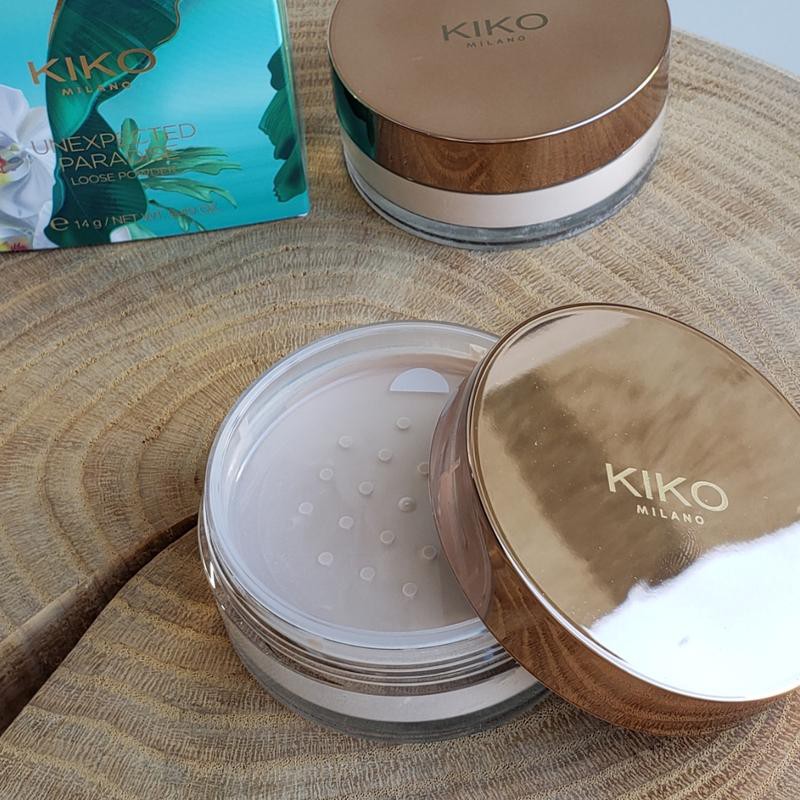 Phấn phủ dạng bột hữu cơ (loose setting powder) Kiko