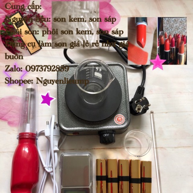 Combo máy trộn màu