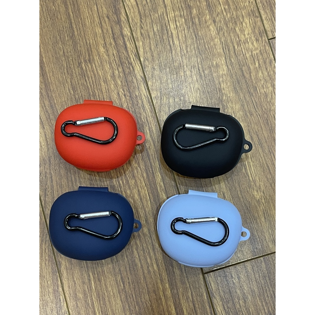 Ốp Case Nhựa Dẻo Silicon Cho Tai Nghe True Wireless Edifier TWS NB2, NB2 PRO, Earfun Air Pro Có Móc Treo
