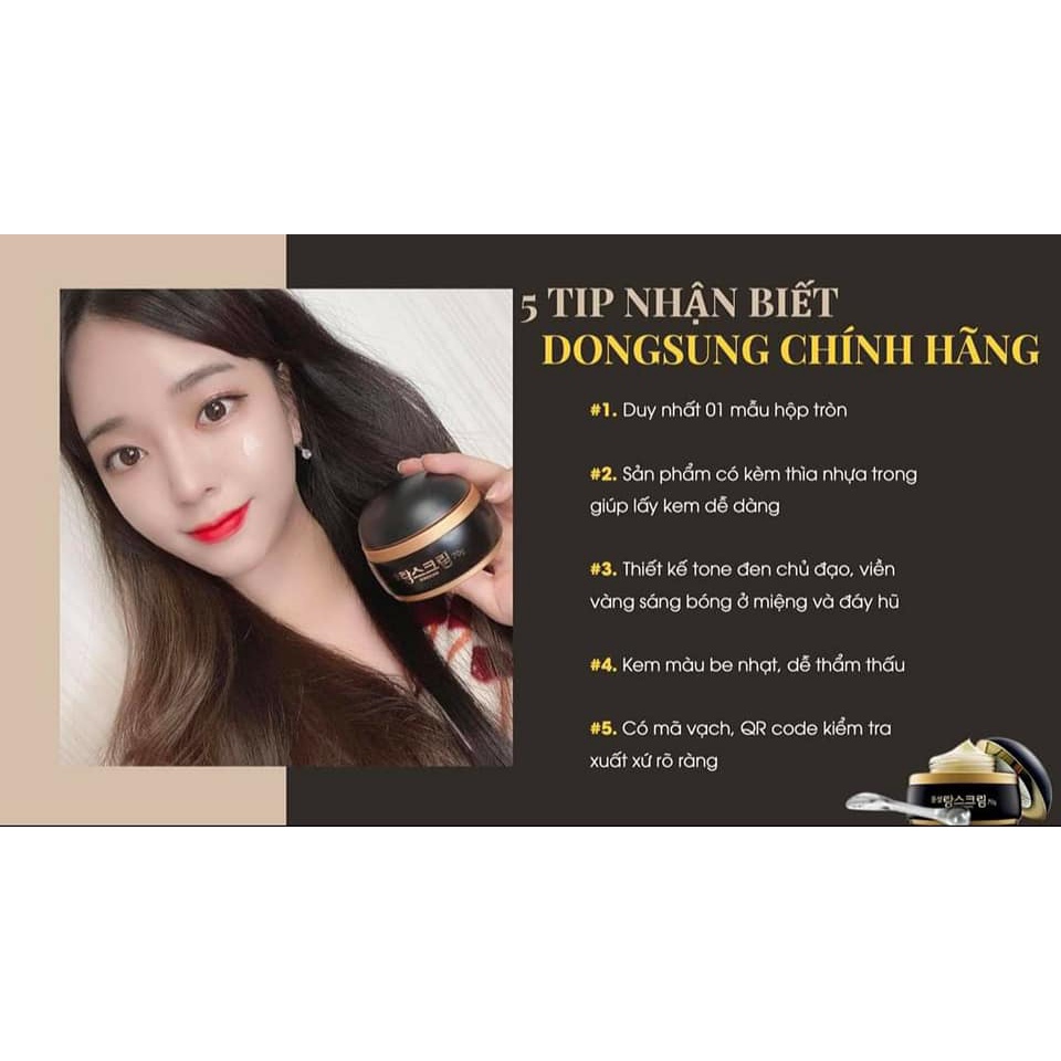 [Mẫu mới] Kem nám trắng da DONGSUNG Rannce Prestige Whitening Cream 50g