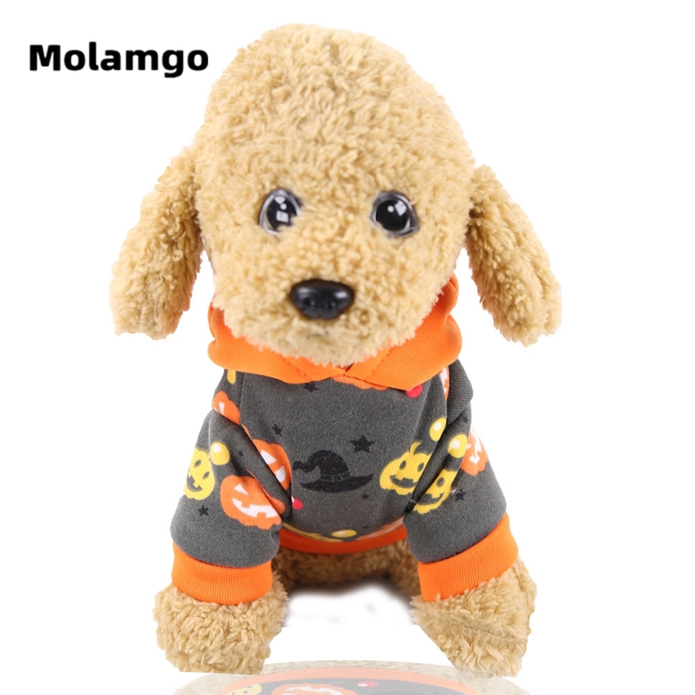Áo MOLAMGO Họa Tiết Bí Ngô Độc Đáo Cho Thú Cưng