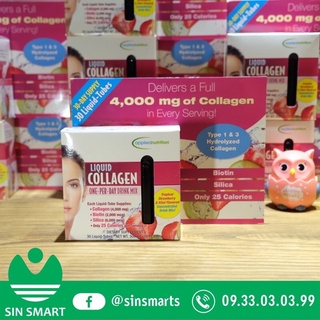 Nước Uống Đẹp Da LIQUID COLLAGEN 30 Ống của Mỹ